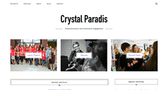 Desktop Screenshot of crystalparadis.com